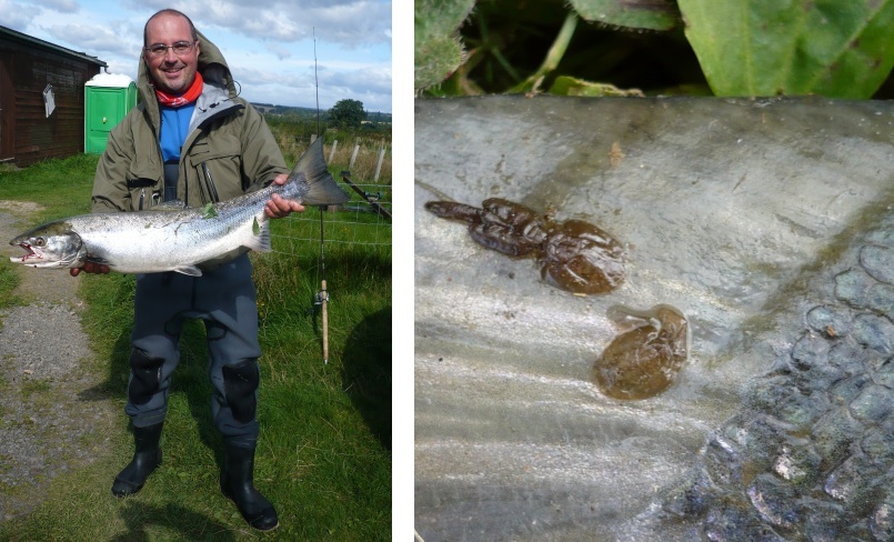 Christian Peifer catches salmon of a lifetime