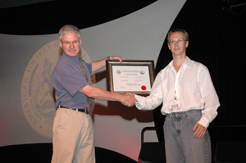 C.D. Nelson Award to Greg Moorhead