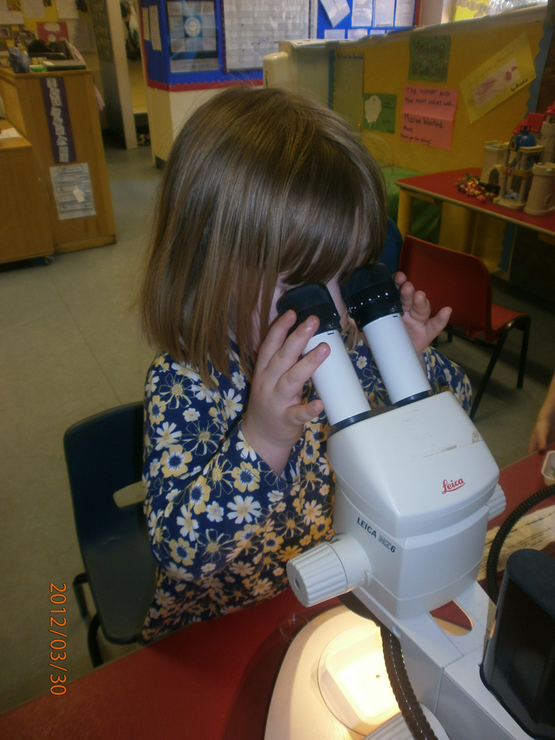 Visit to University of Dundee nursery