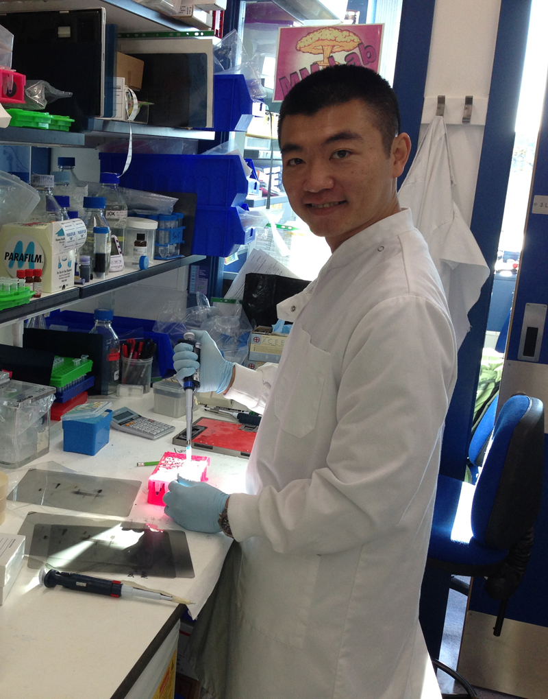 Yu-Chiang and Chandana discover Rab GTPases as new targets of PINK1