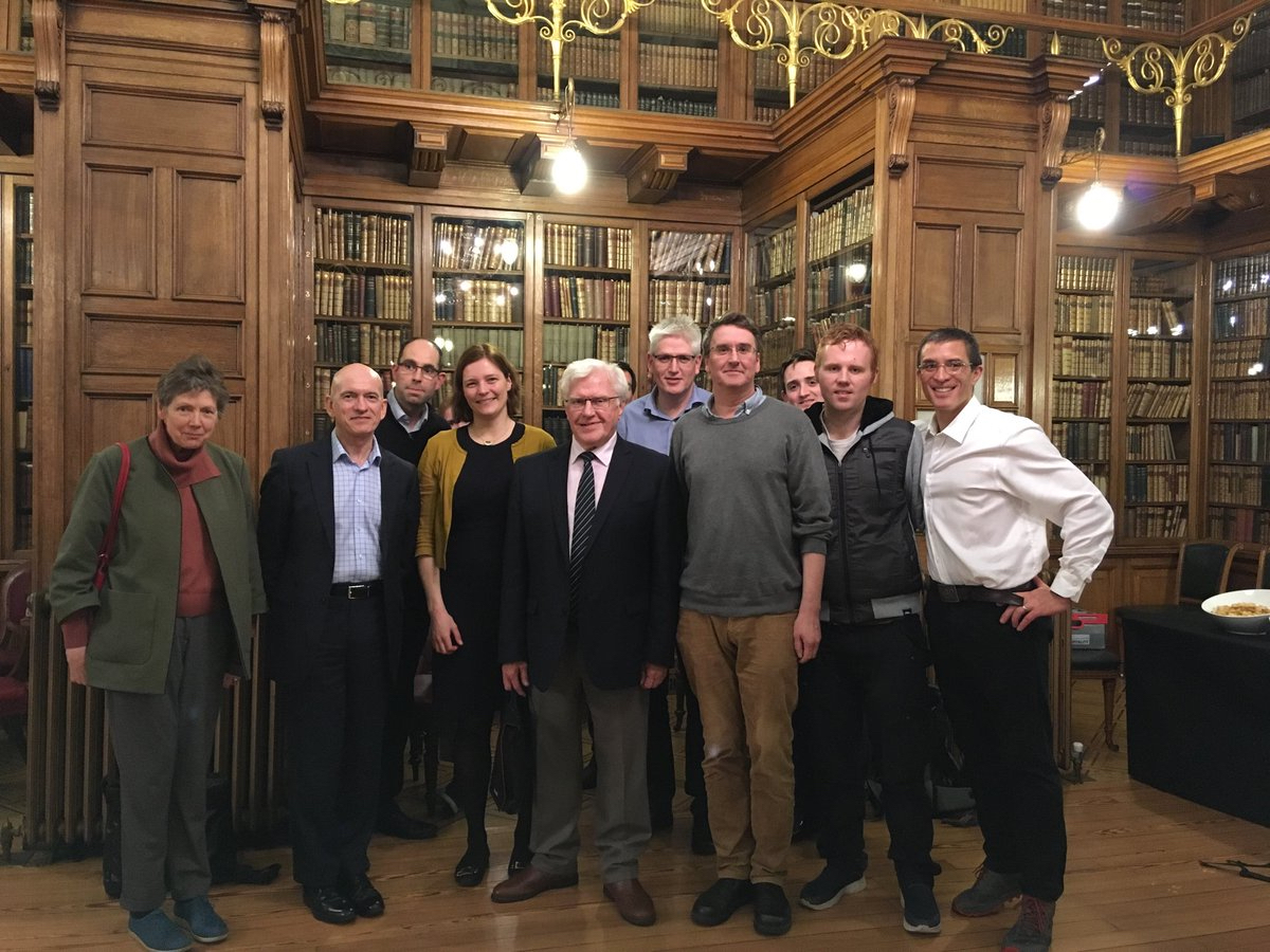 L-R: Alison Williams, David Dexter, Gordon Duncan, Esther Sammler, John Minhinick, Dario Alessi, Alexander Zimprich, David Breen, Martin Taylor, and Tilo Kunath