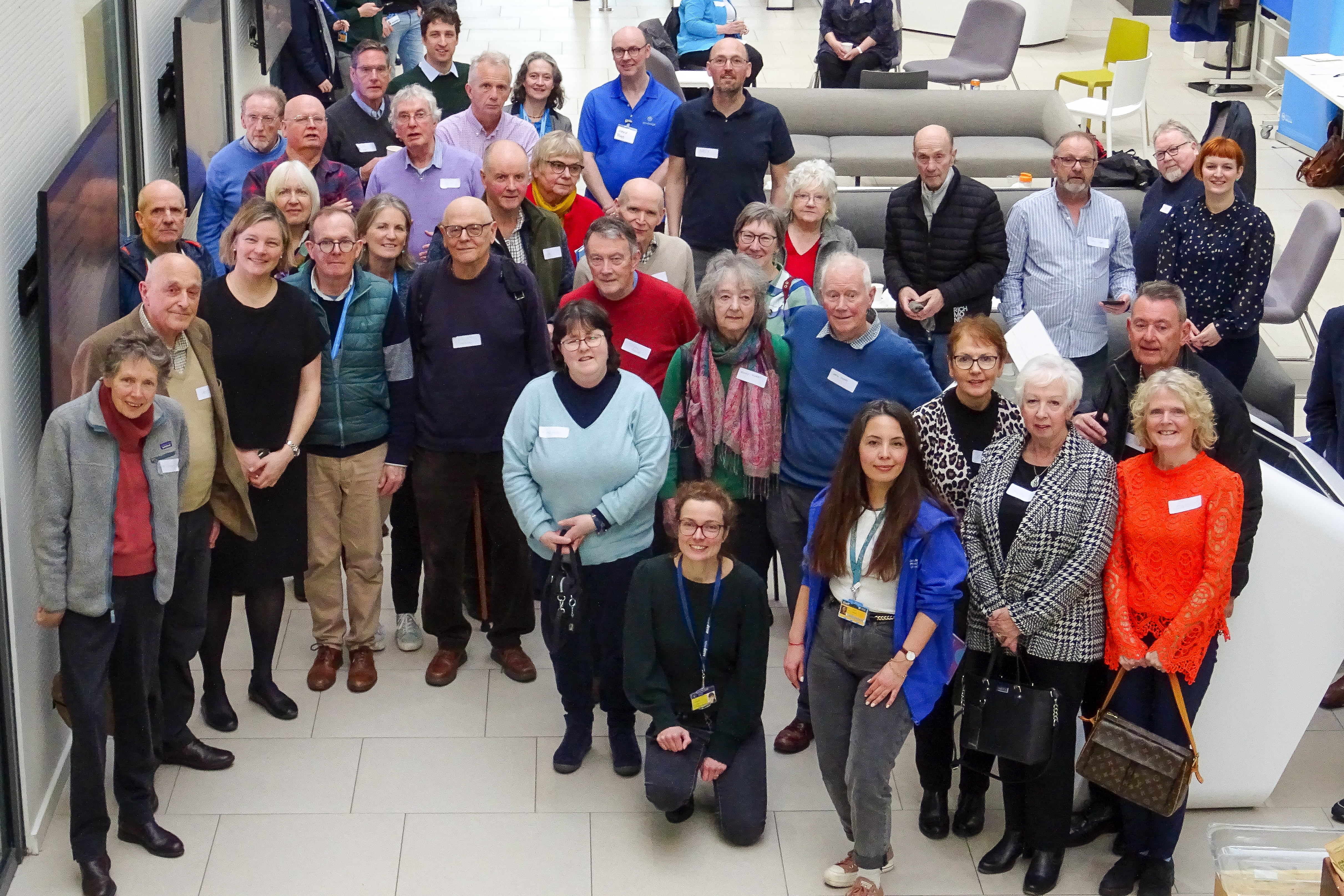 Open day group photo