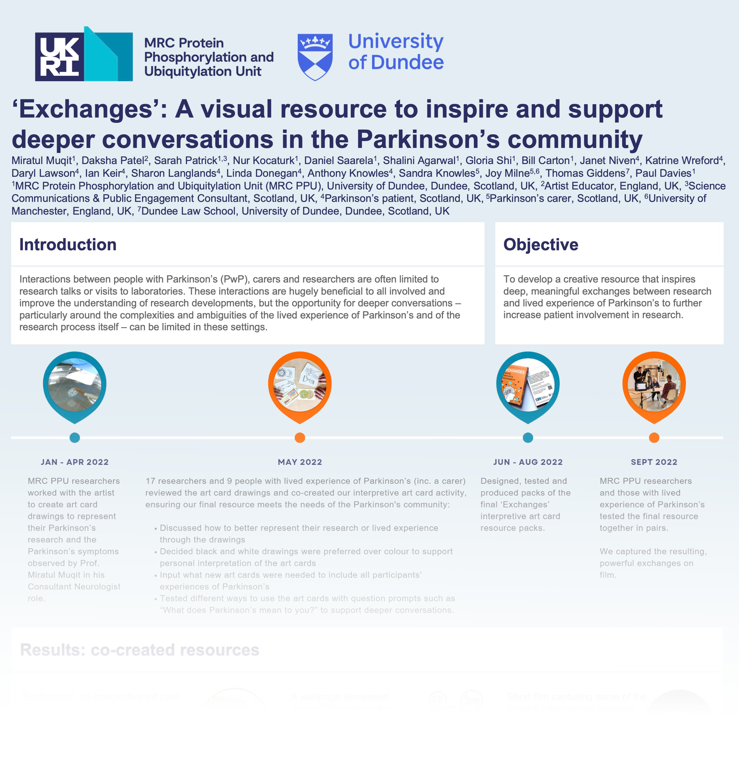 Parkinsons Exchange Poster