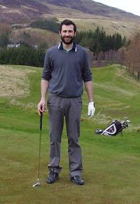 Elton Zeqiraj on the golf course Elton Zeqiraj awarded the 2009 Howard Elder Prize for Cancer Research