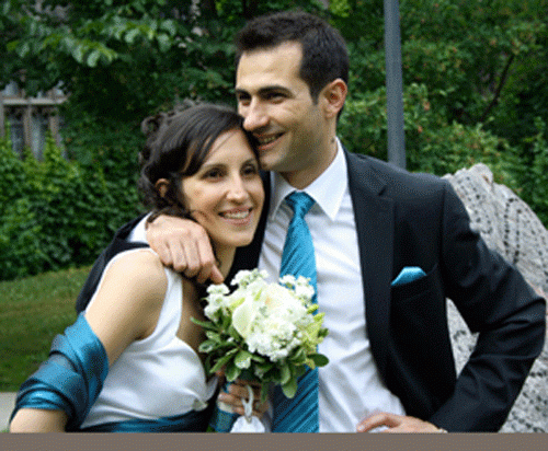 Beatrice and Elton on their wedding day Congratulations to Beatrice and Elton