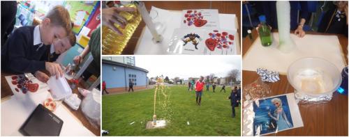 Superhero science at Forthill Primary School