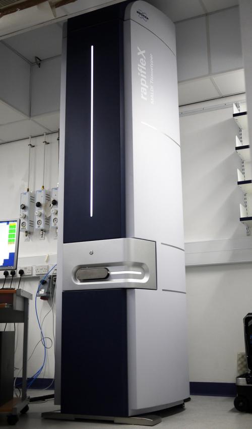 Rapiflex MALDI TOF mass spectrometer MRC PPU receives novel high-throughput MALDI TOF mass spectrometer