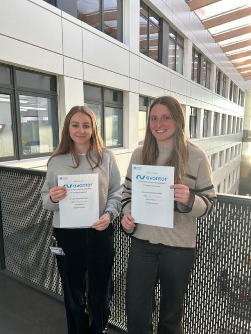 Juliette Barber and Jessica Rowe